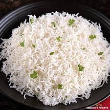 Basmati Rice - Plain - WITH SAUCE