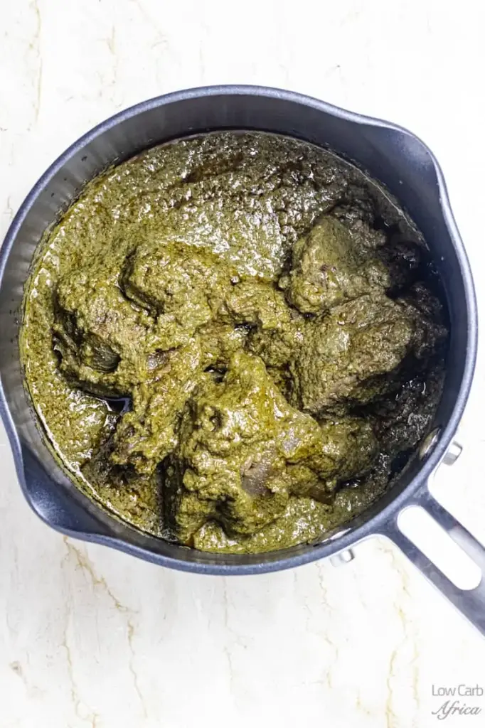 Black soup with GOAT