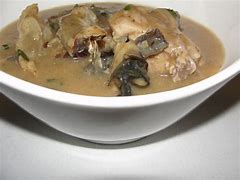 WHITE SOUP WITH SWALLOW