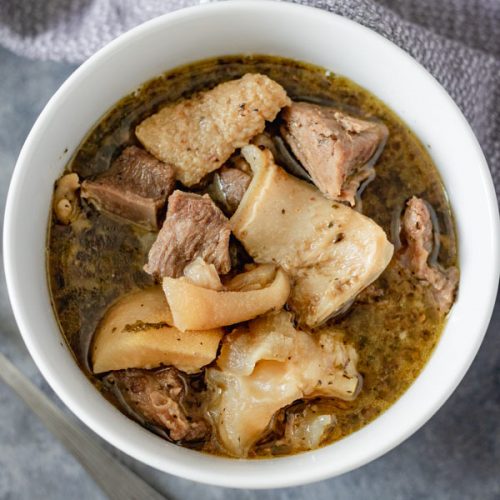 [COMES WITH White Rice / YAM] ASSORTED PEPPER SOUP